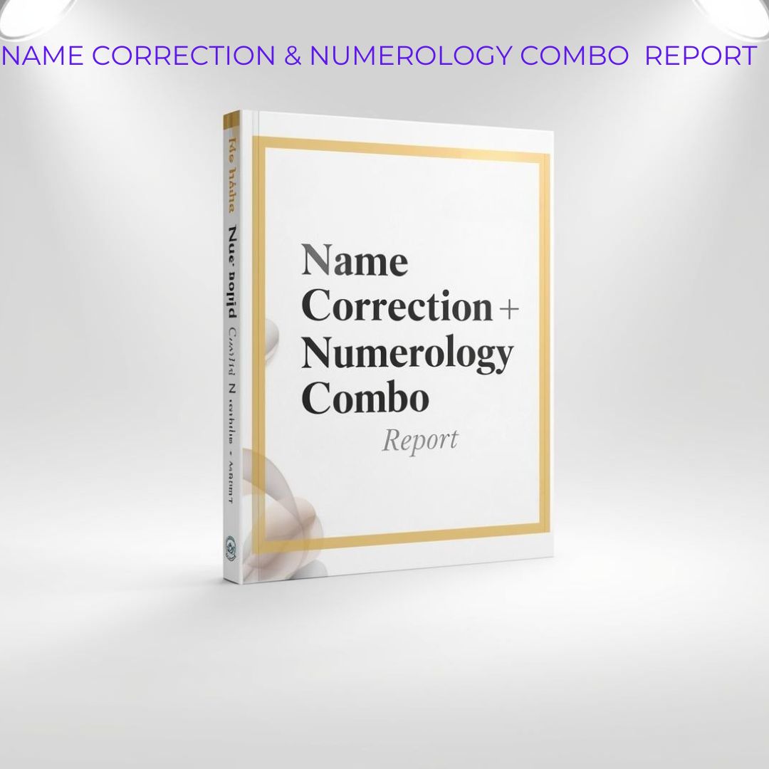 Name Correction + Numerology Combo Report