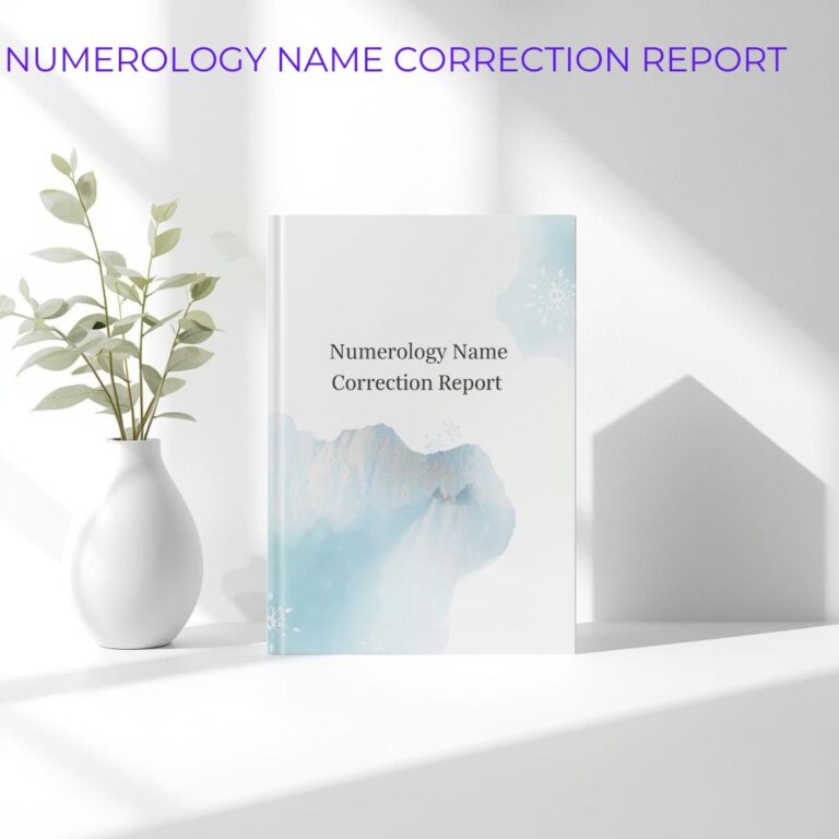 Name Correction Report